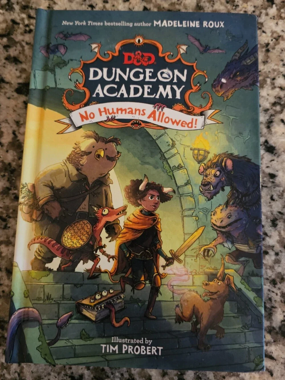 Dungeons & Dragons: Dungeon Academy: No Humans Allowed! by Madeleine Roux